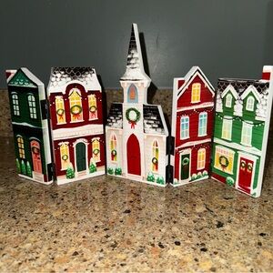 ⛪️ Folding Jinglebell Square Village Houses